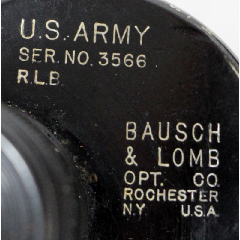 Jumelles M3, 6x30, U.S. ARMY, avec étui en cuir, BAUSCH & LOMB OPT. CO.