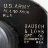 Binoculars, 6x30, M3, U.S. ARMY, BAUSCH & LOMB OPT. CO., with Case, Leather