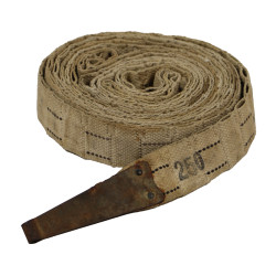 Belt, Ammunition, White, .30 Caliber, THE RUSSELL MFG. CO. 1943