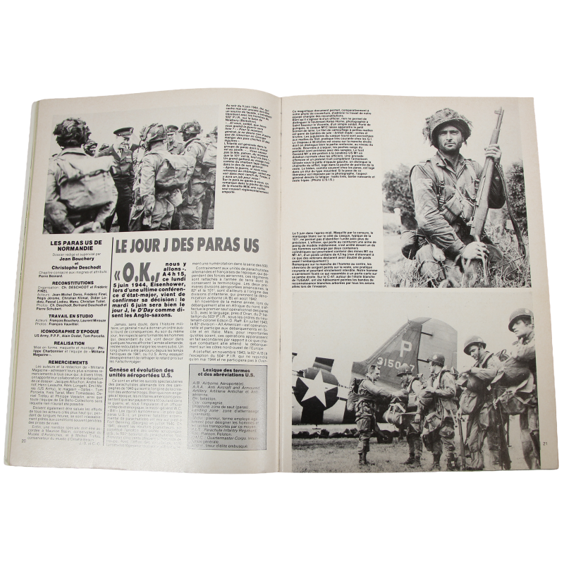 Militaria Magazine N°22/23, juillet - août 1987, Les paras US du Jour-J