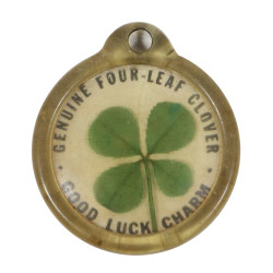 Pendant, Four-Leaf Clover, Good Luck Charm, Dog Tags