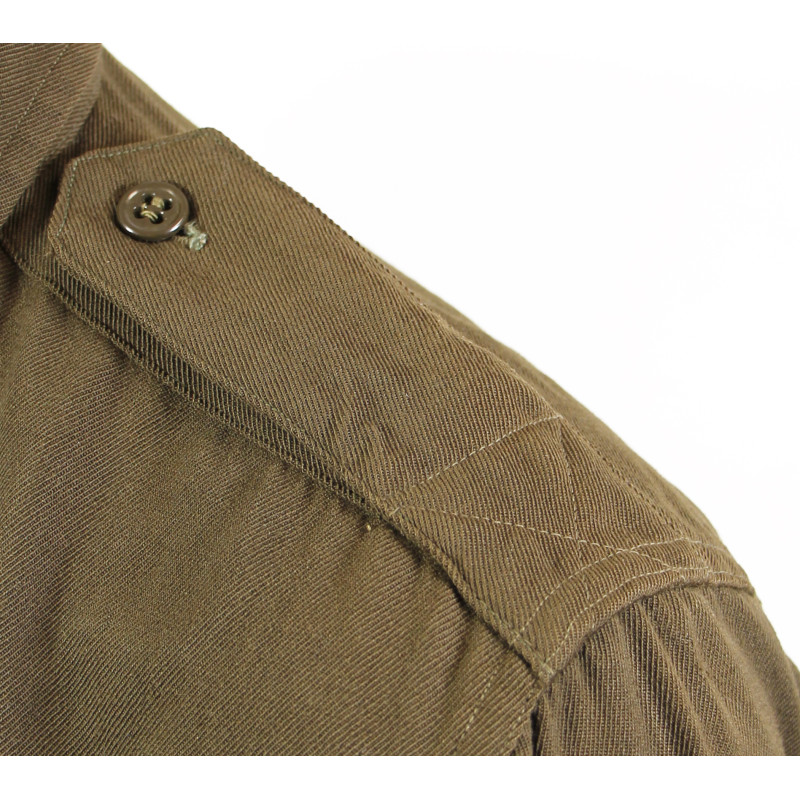 Chemise officier, US Army, chocolat