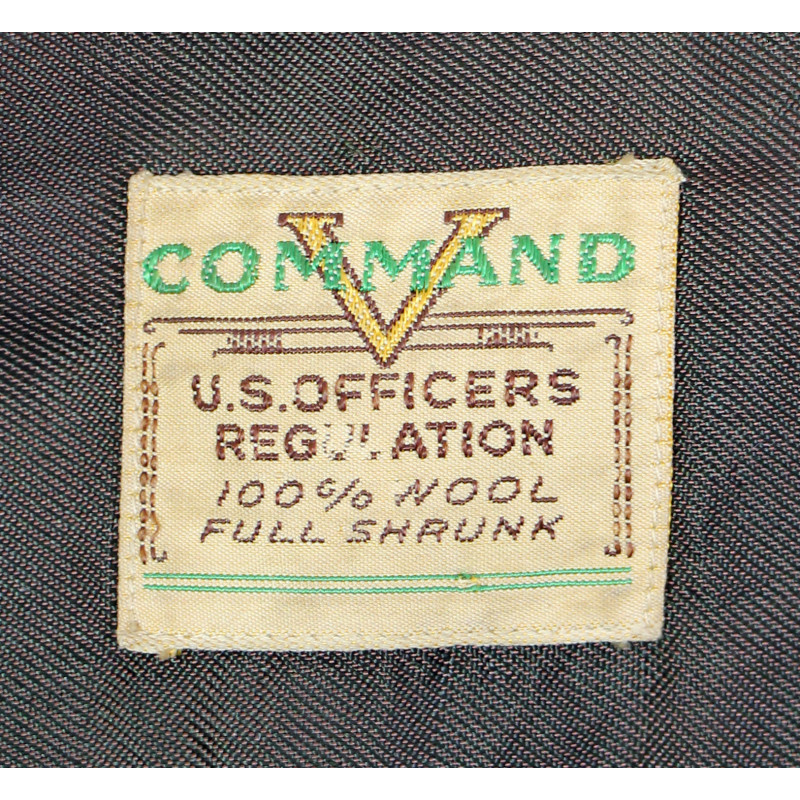 Chemise officier, US Army, chocolat