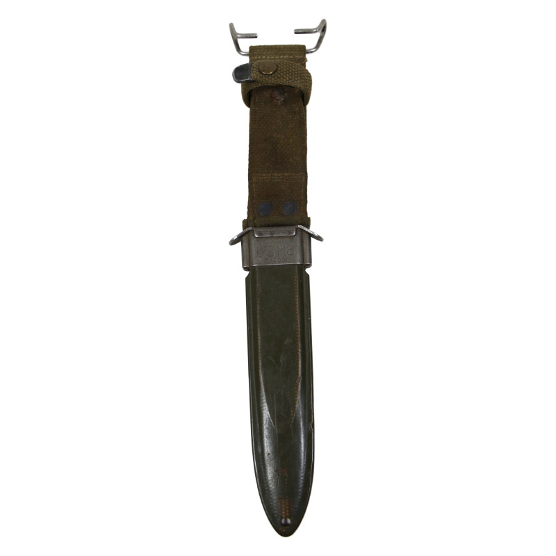 Knife, Trench, USM3, UTICA on Guard, with Scabbard, USM8