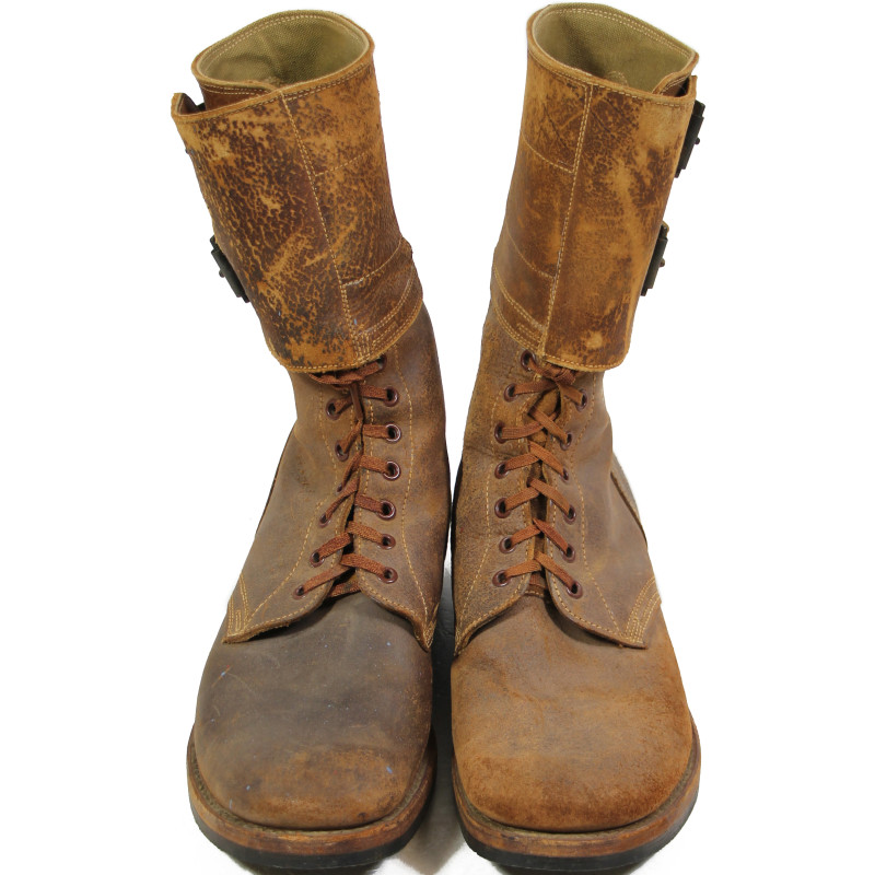 Brodequins à jambières (buckle boots), pointure 10 D