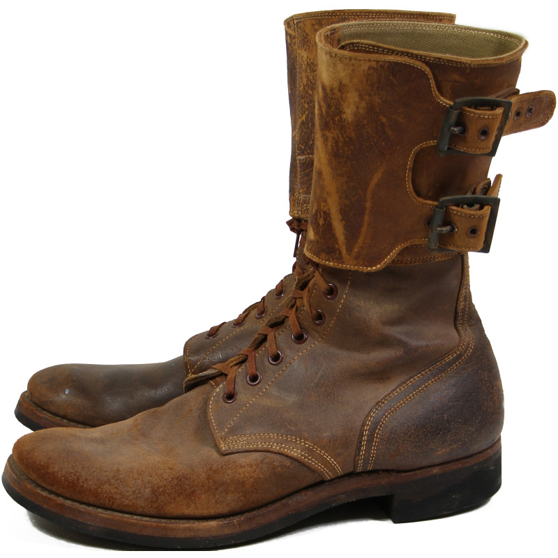 Brodequins à jambières (buckle boots), pointure 10 D