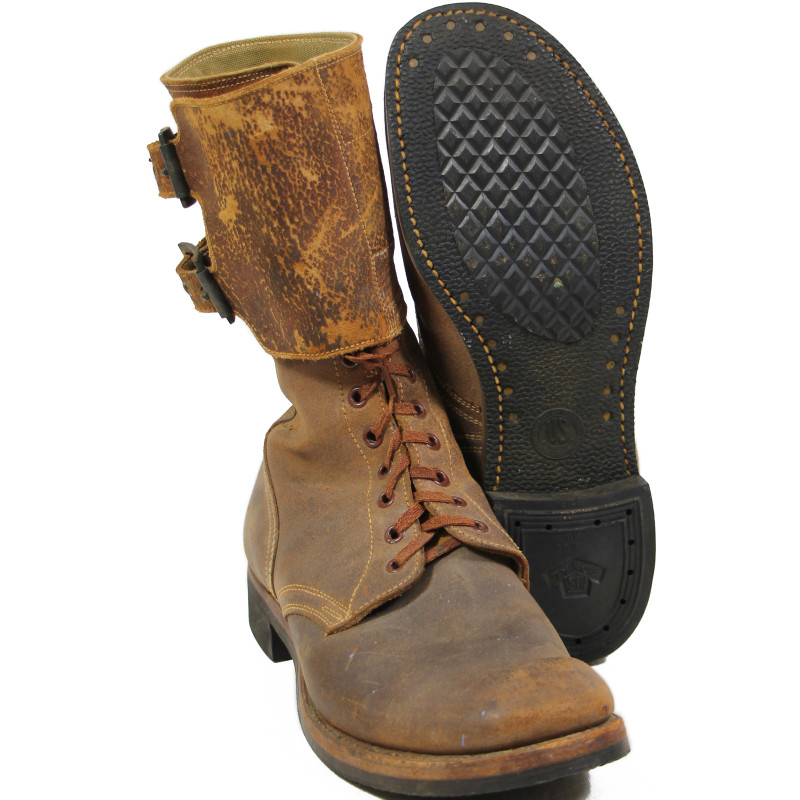 Boots, Service, Combat (Buckle Boots), Size 10 D