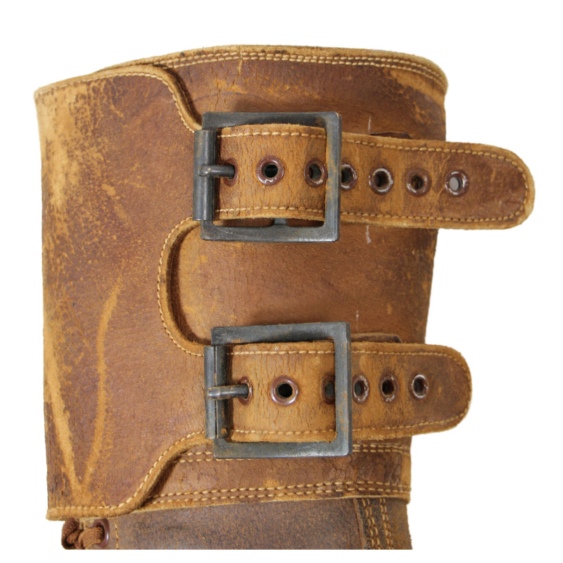 Brodequins à jambières (buckle boots), pointure 10 D
