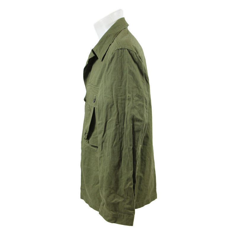 Veste de combat, US Army, treillis HBT (Herringbone Twill), Special, OD 7, 38R