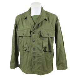 Jacket, HBT (Herringbone Twill), Special, US Army, OD 7, 38R