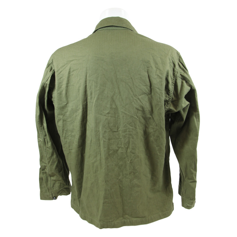 Veste de combat, US Army, treillis HBT (Herringbone Twill), Special, OD 7, 38R