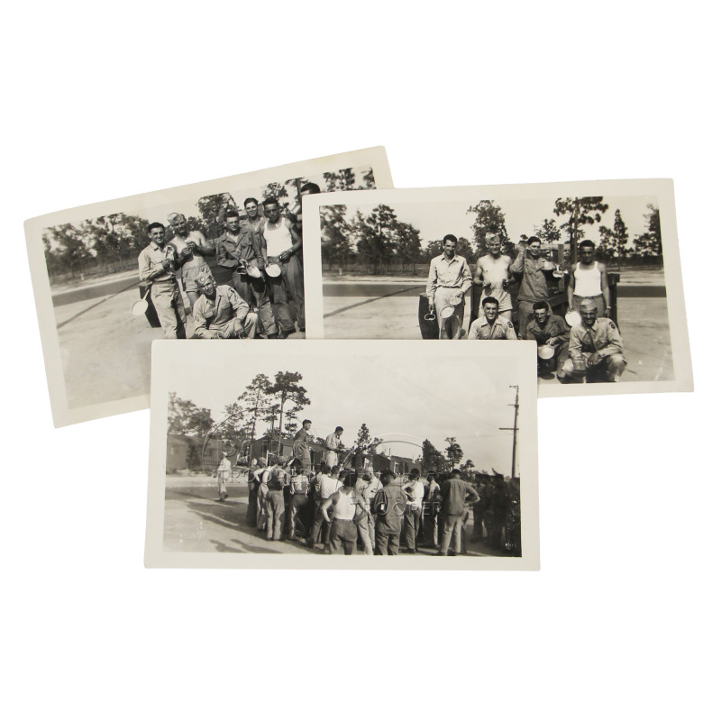 Lot of Three Photographs, 17th Airborne Division