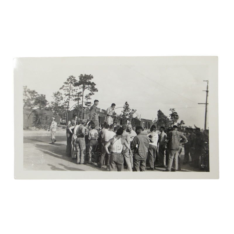 Lot de trois photographies, 17th Airborne Division