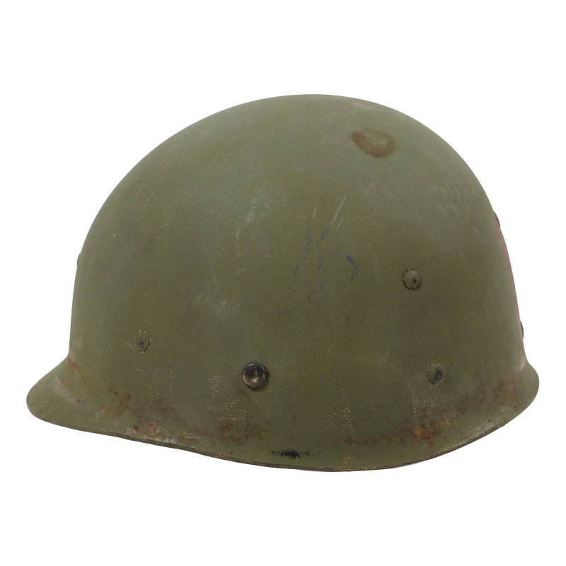 Casque M1, pattes fixes, US Navy, liner SEAMAN PAPER CO.