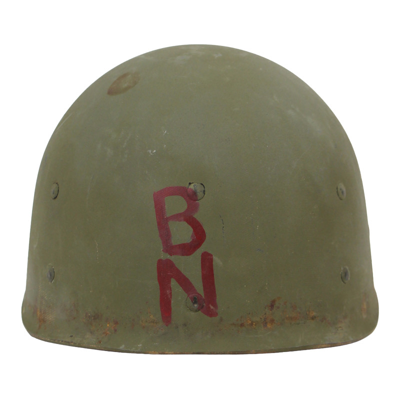 Casque M1, pattes fixes, US Navy, liner SEAMAN PAPER CO.