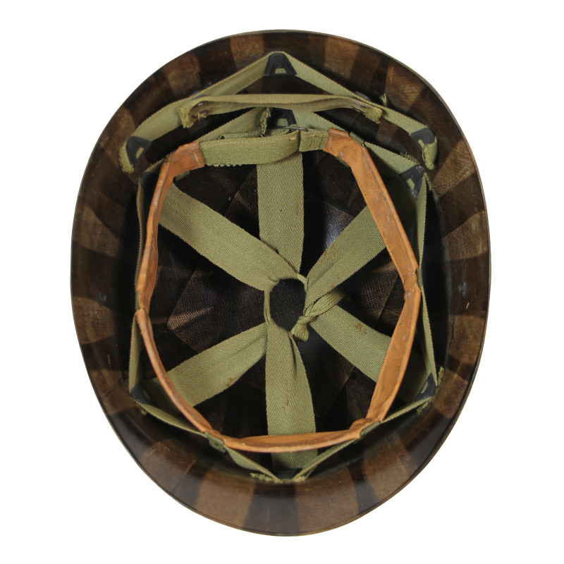 Casque M1, pattes fixes, US Navy, liner SEAMAN PAPER CO.