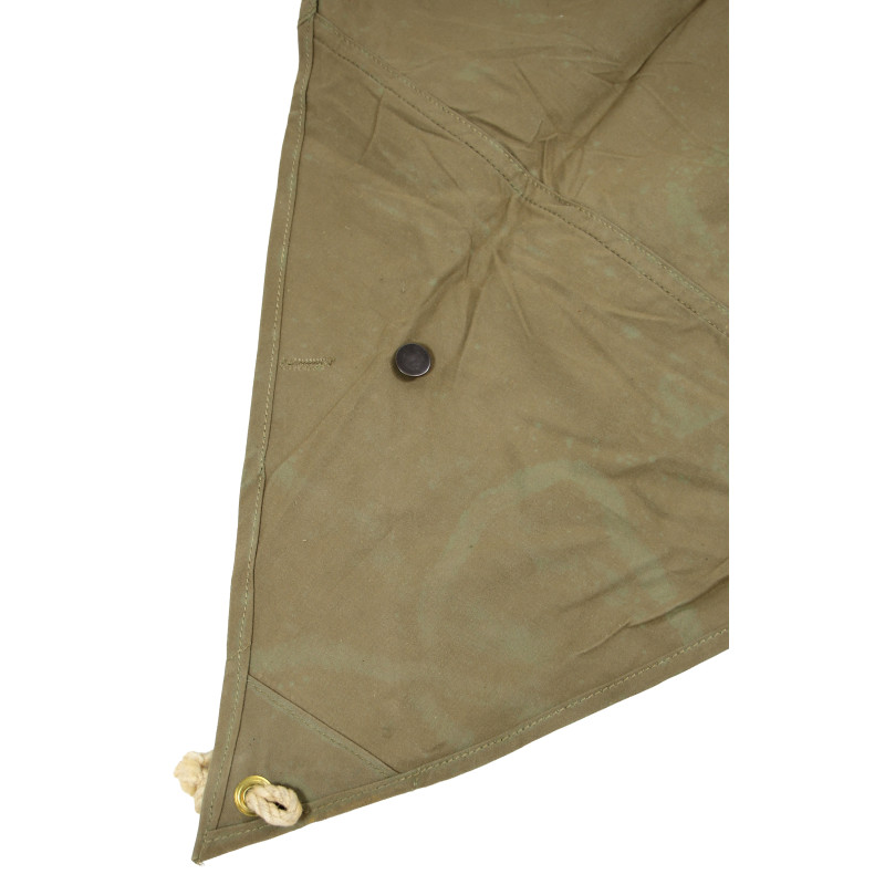 Demi-toile de tente, 1er type, US Army, CLIFTON MFG. CO. 1942