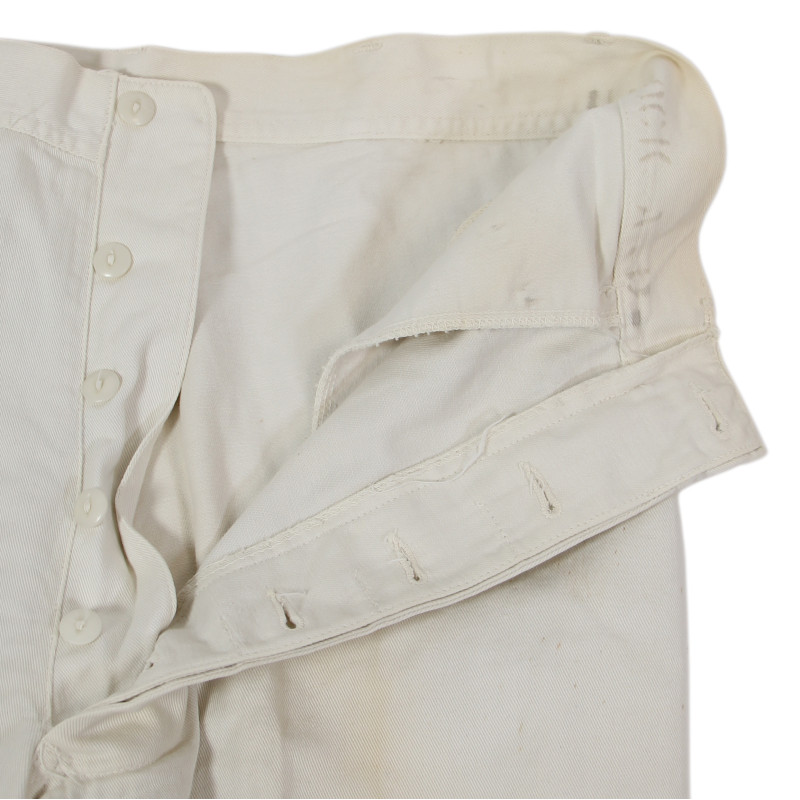 Pantalon, Undress White Service Uniform, US Navy, nominatif