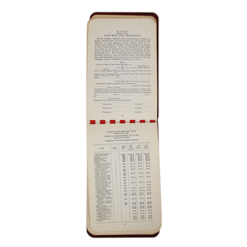 Carnet, Army Officer's Notebook, Cpt. Arnold Block, Medic, 82nd Airborne Division, ETO