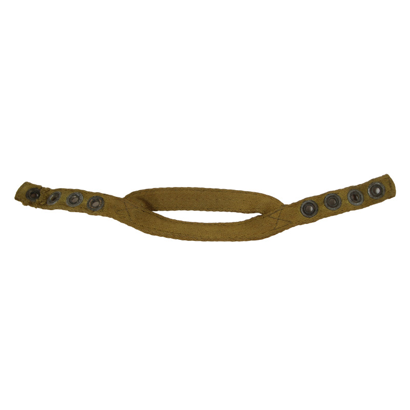 Mentonnière en toile, US Army, casque de parachutiste