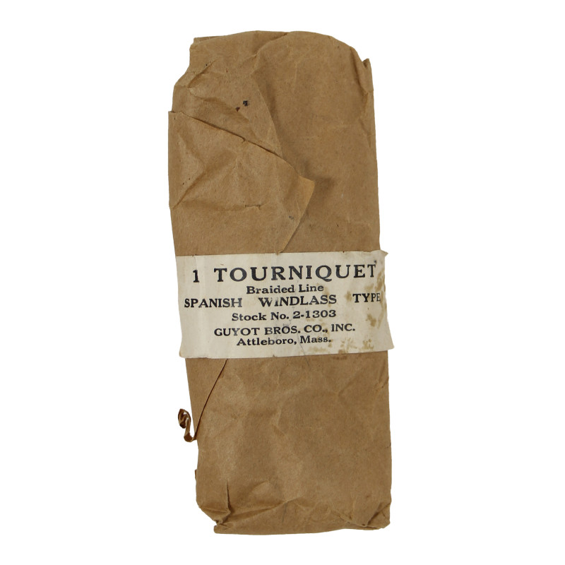 Garrot, tourniquet, Stock No. 2-1303, US Navy, Corpsman