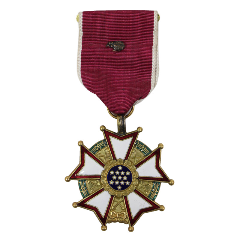 Coffret médaille, Legion of Merit, grade Legionnaire, avec Oak Leaf Cluster