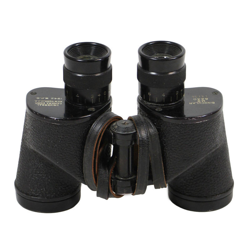 Jumelles M9, 6x30, UNIVERSAL CAMERA CORP. 1942, avec étui en cuir