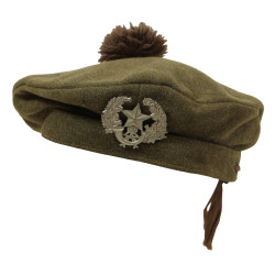 Tam O'Shanter, BUFFALO CAP & NECKWEAR LTD. 1940, taille 59, The Cameronians (Scottish Rifles)