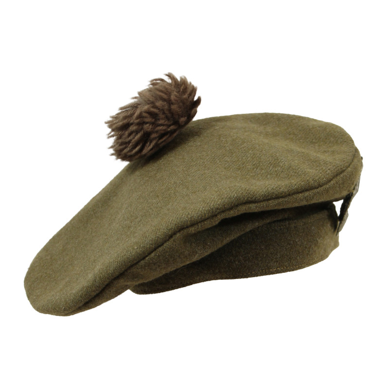 Tam O'Shanter, BUFFALO CAP & NECKWEAR LTD. 1940, taille 59, The Cameronians (Scottish Rifles)