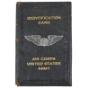 Carte d'identité, F/O Roy Carman, pilote de planeur, 305th TCS, 442nd TCG, 9th Air Force, USAAF, ETO