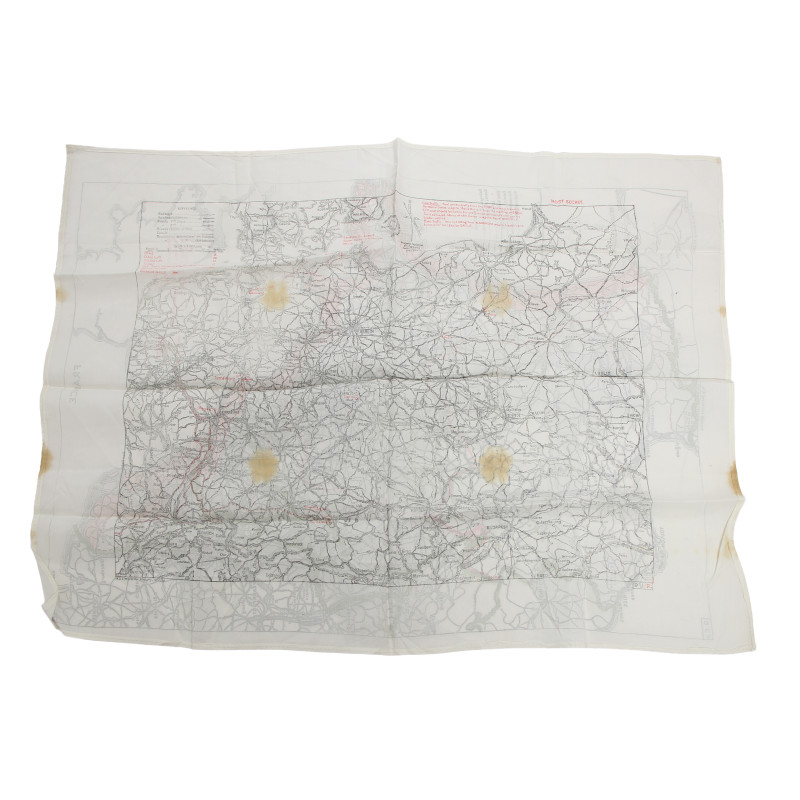 Carte d'évasion en soie, MI 9