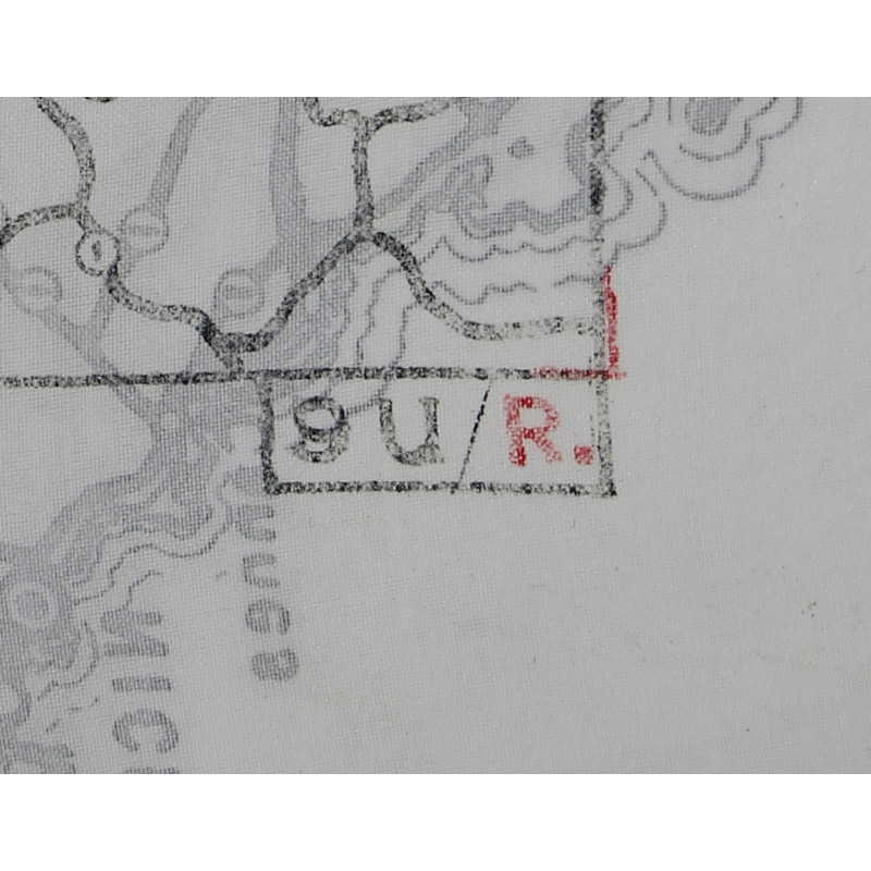 Carte d'évasion en soie, MI 9