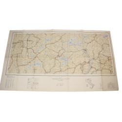 Carte Italie, Partie 2, 1943, Army / Navy