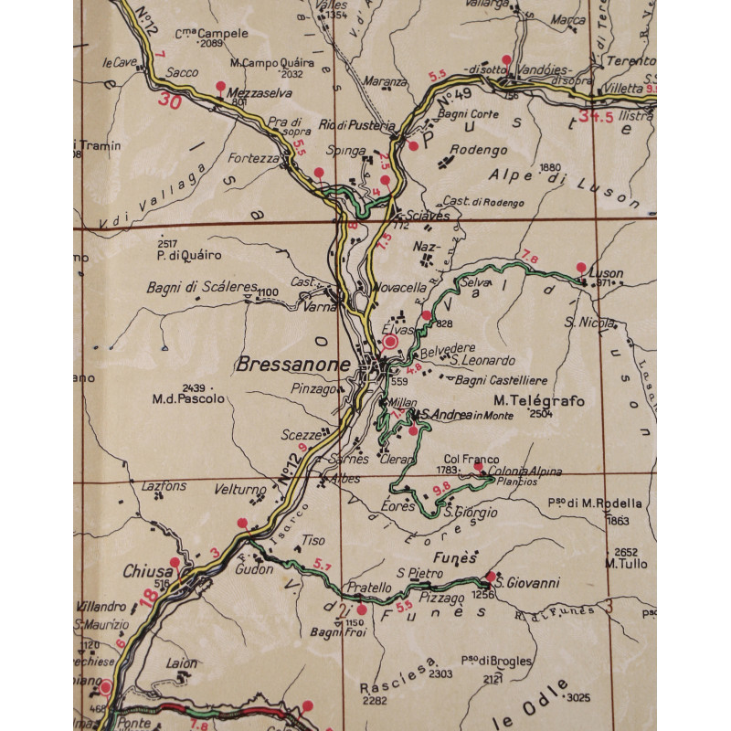 Map, US Army, Italy sheet 2, 1943, Army / Navy