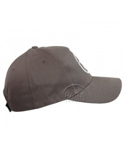 Cap, Baseball, Vintage US Army, Grey