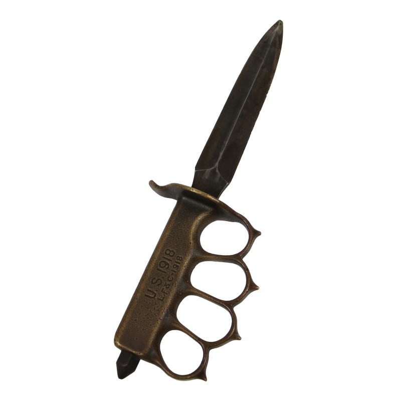 Knife, Trench, M1918, L.F. & C., with Scabbard, Leather