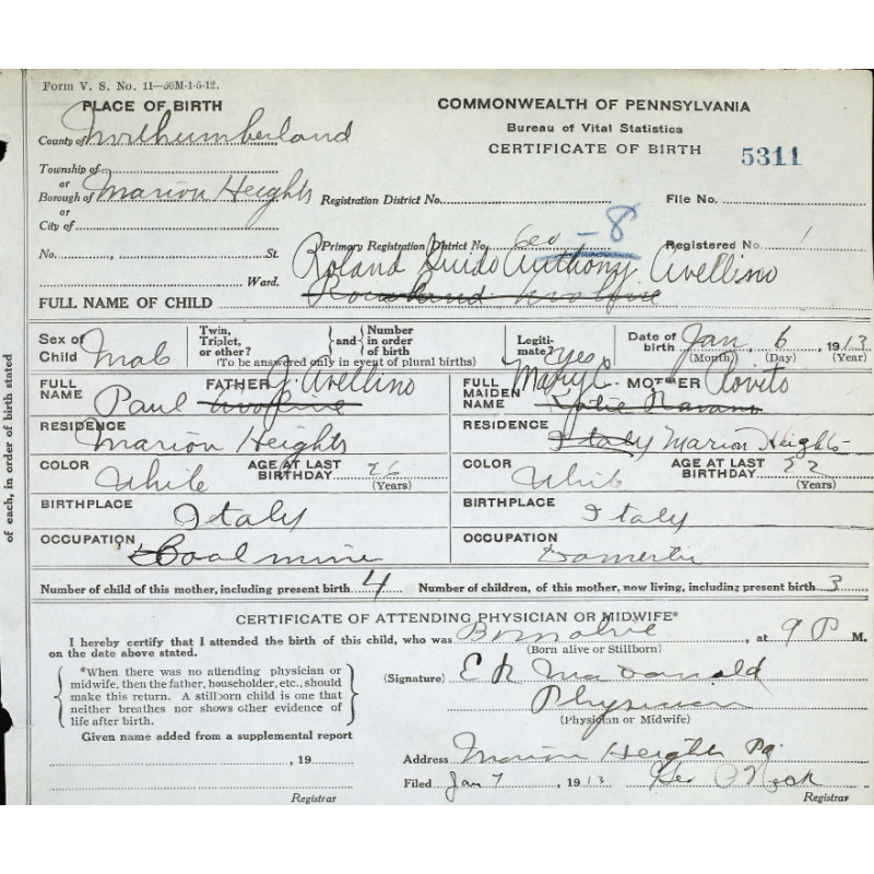 Grouping, Pfc. Roland Avellino, Co. G., 401st Glider Inf. Regt., 82nd Airborne Division, WIA, ETO