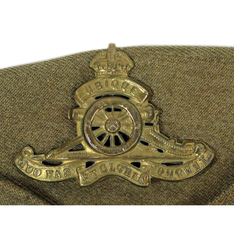 Calot canadien, Field Service Cap, Royal Canadian Artillery, taille 57, 1943