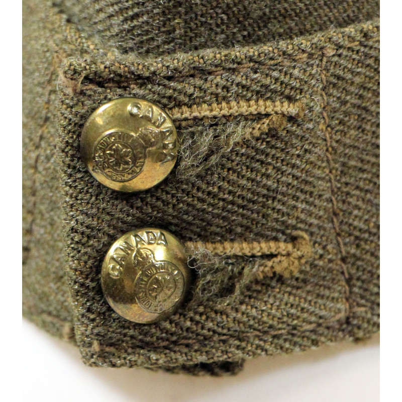 Calot canadien, Field Service Cap, Royal Canadian Artillery, taille 57, 1943