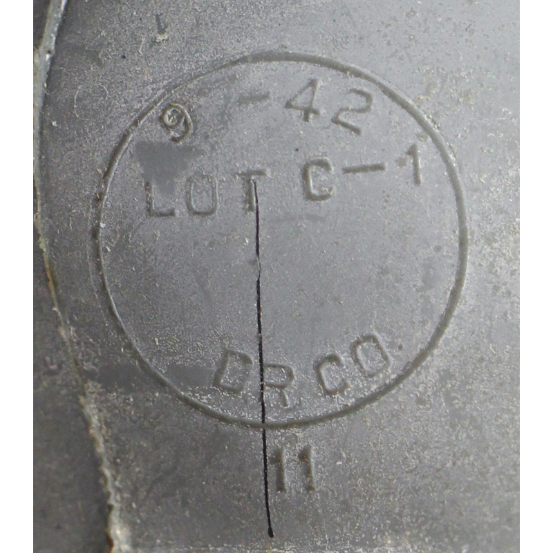 Masque à gaz, Lightweight, OD 3, 1942, dans son carton