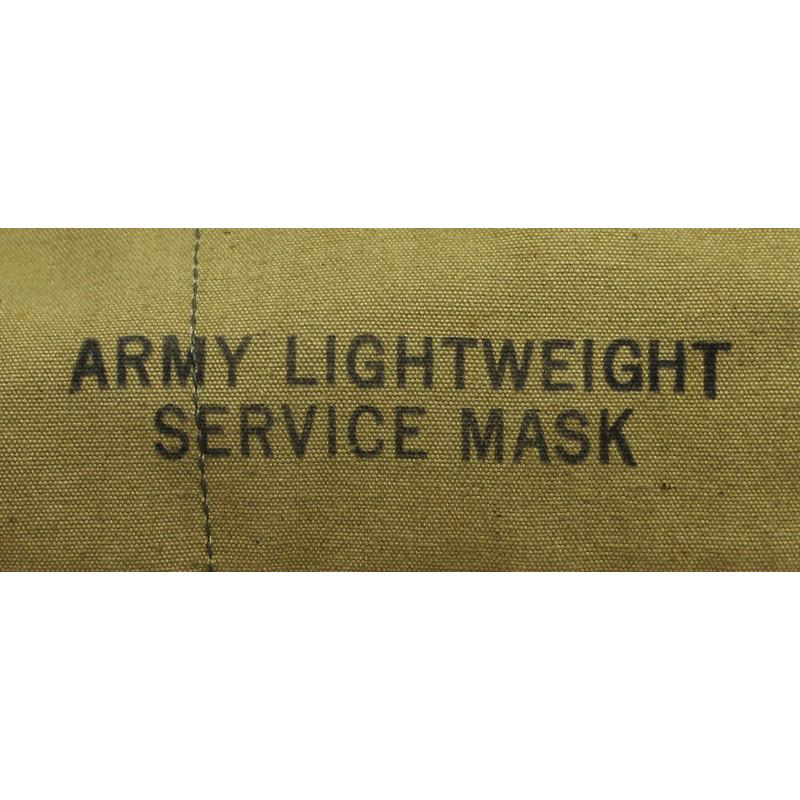Mask, Gas, Lightweight, OD 3, 1942, in Carton