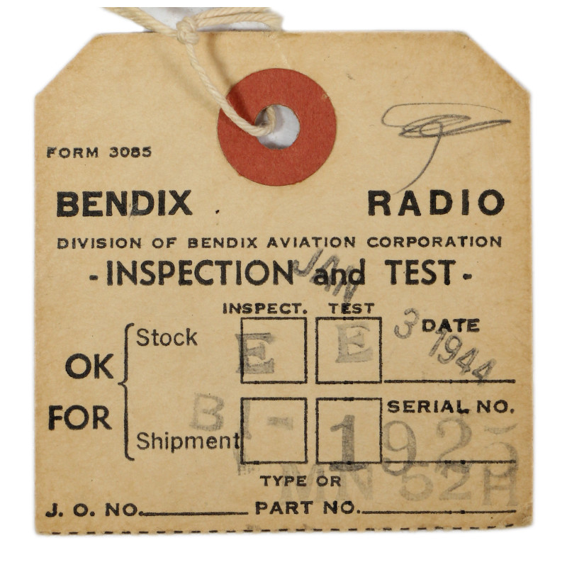 Boîtier de contrôle, MN-52H, BENDIX RADIO, USAAF, 1944