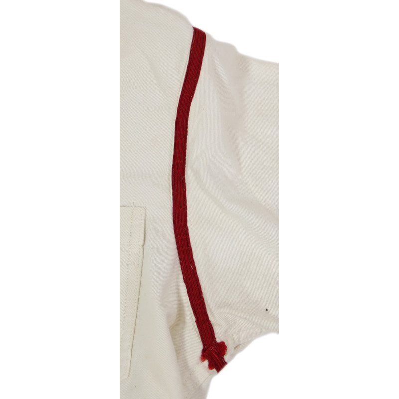 Undress White Service Uniform, US Navy, Fireman, Named