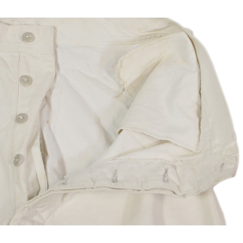 Tenue de matelot, Undress White Service Uniform, US Navy, Fireman, nominative