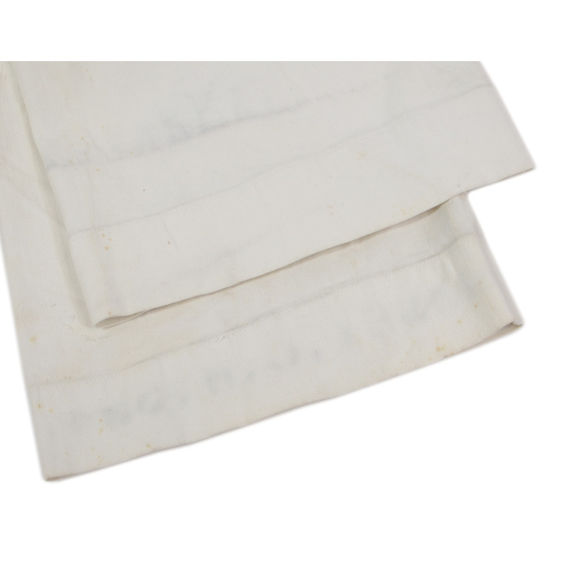 Undress White Service Uniform, US Navy, Fireman, Named