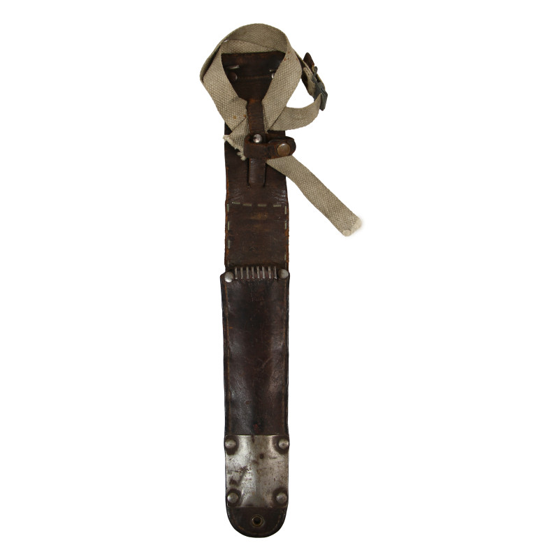 Couteau USM3 H. BOKER & CO. (lame) & fourreau USM6, L&C 1943 FJA