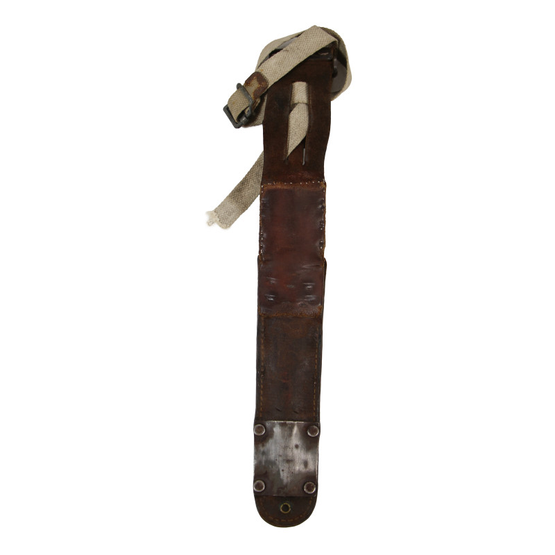 Couteau USM3 H. BOKER & CO. (lame) & fourreau USM6, L&C 1943 FJA