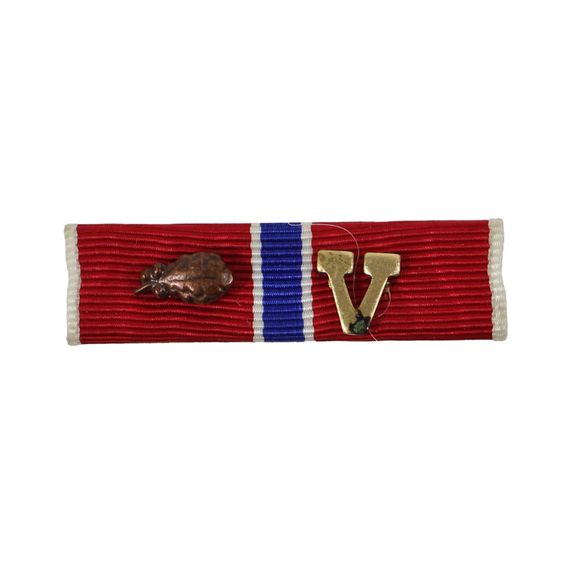 Coffret médaille, Bronze Star avec Oak Leaf Cluster et "V" Device