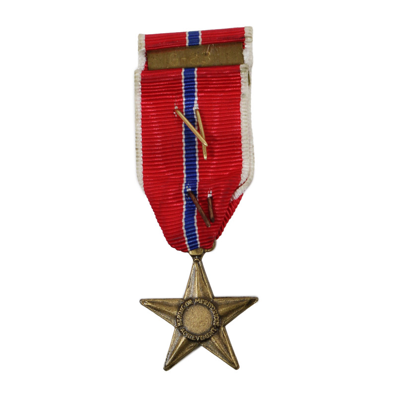 Coffret médaille, Bronze Star avec Oak Leaf Cluster et "V" Device