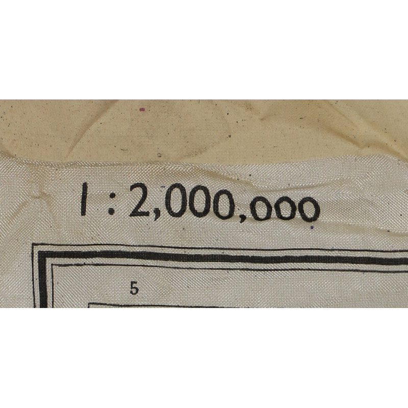 Map, Rayon, ZONES OF FRANCE, MI9, 1944